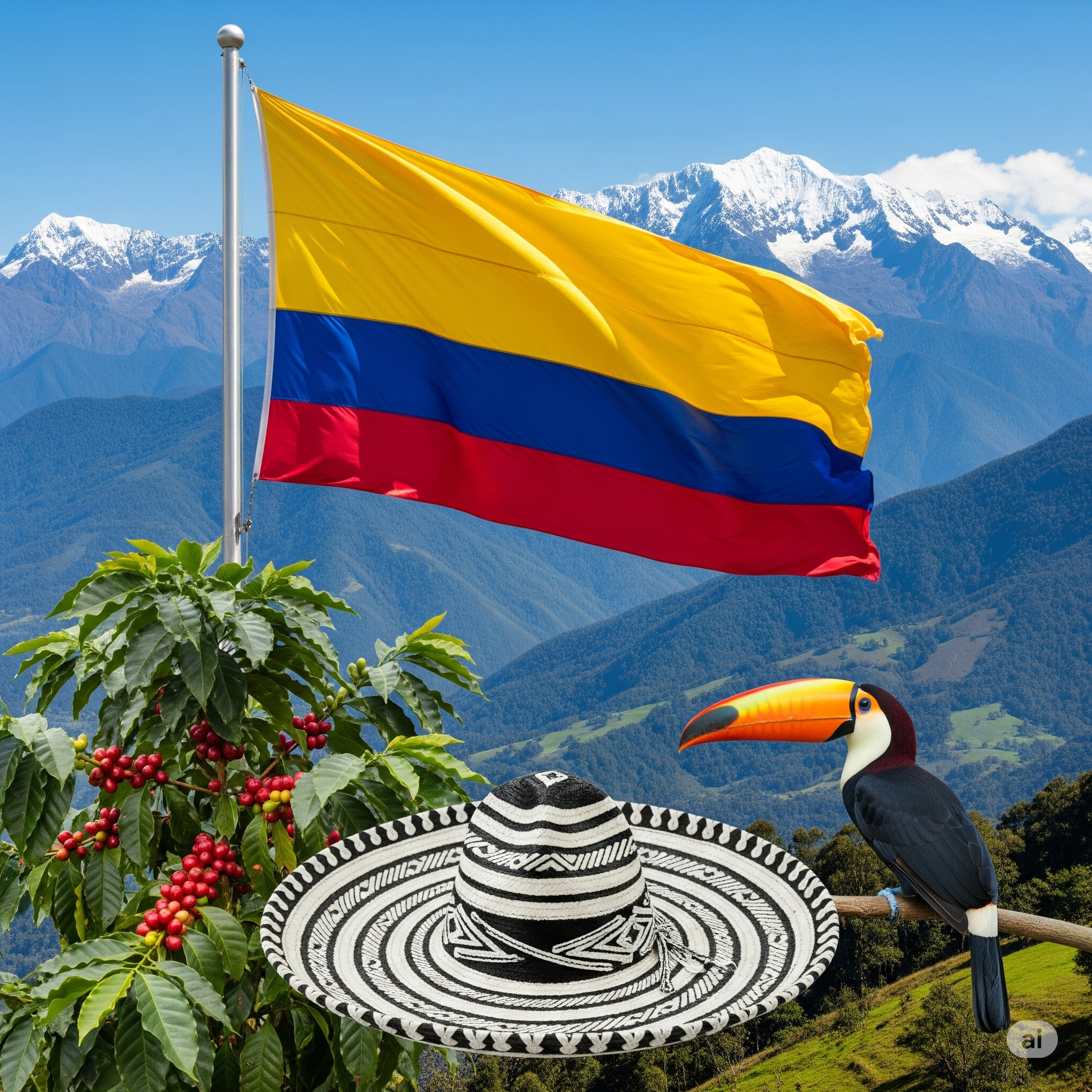 Enkele iconische plekken in Colombia