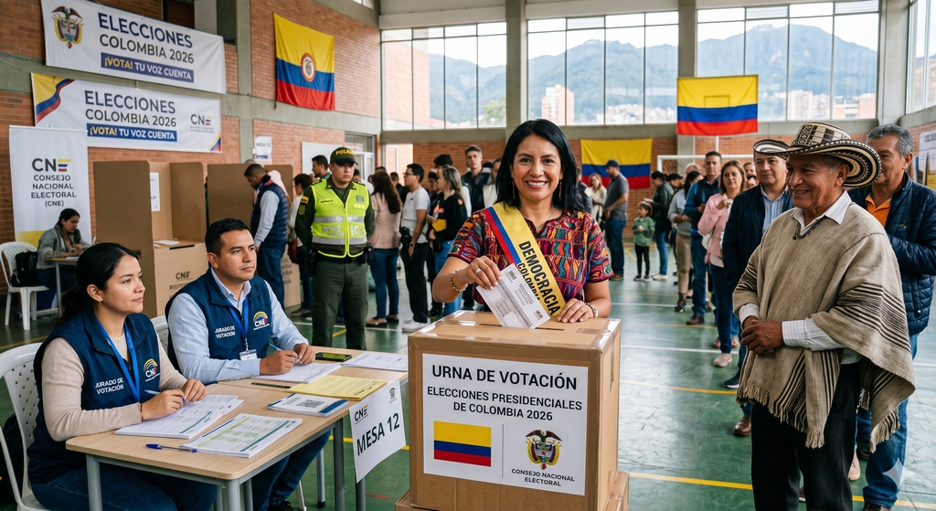 Op naar tweede ronde in Colombiaanse presidentsverkiezingen