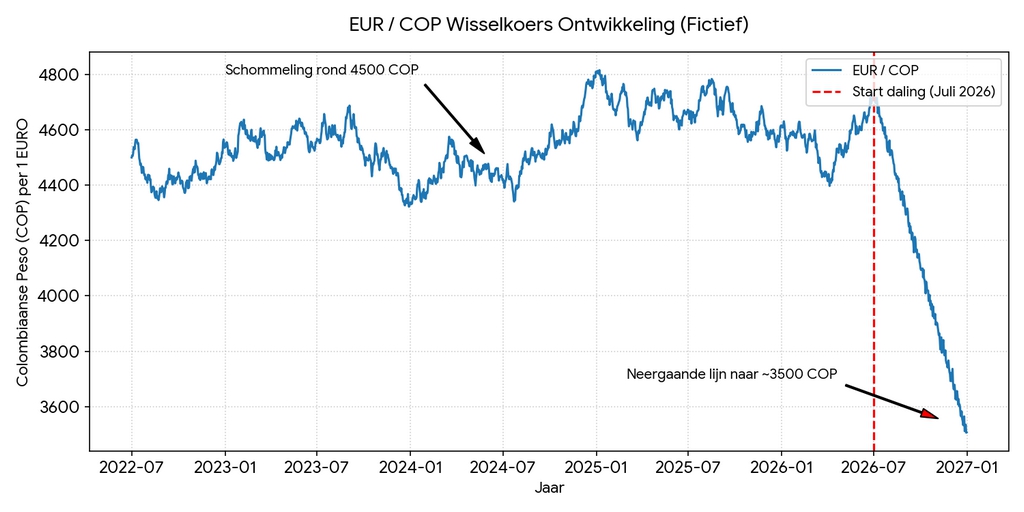 Koers EURO – COP